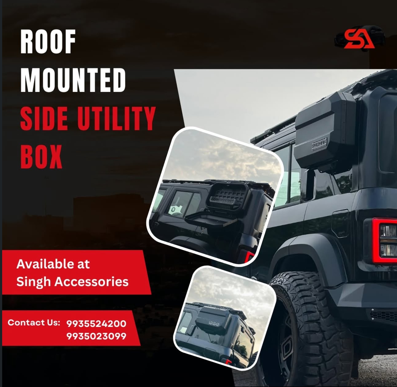 roof mounted
