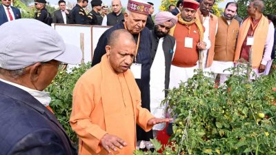 UP’s Farm Growth Nearly Doubles Since 2017, Says Yogi Adityanath at Kisan Pathshaala 8.0 in Barabanki