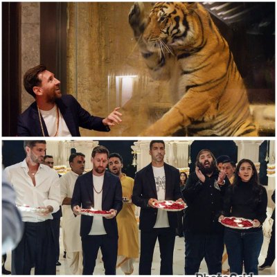 Lionel Messi Visits Anant Ambani’s Vantara, Takes Part in Traditional Rituals and Wildlife Conservation Activities