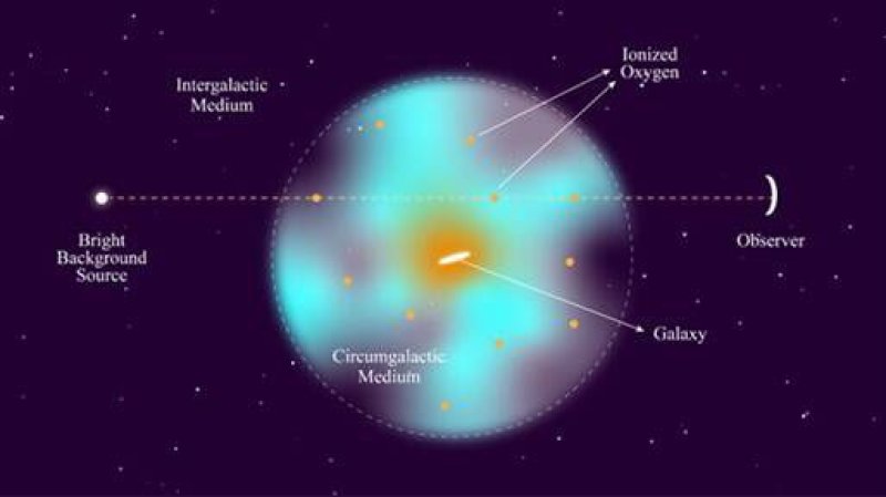 Intergalactic Gas May Be Distorting Estimates of Galaxy Halos, New RRI Study Finds