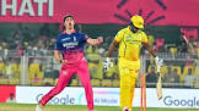 CSK vs PBKS, IPL 2026: संजू सैमसन 7 रन बनाकर आउट, चेन्नई सुपर किंग्स पहला विकेट गिरा