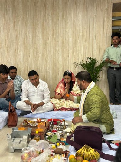 वैदिक मंत्रोच्चार के बीच राम सिंह कैड़ा ने संभाला कार्यभार, विकास-पर्यावरण संतुलन पर जोर