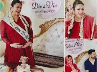 41 की उम्र में एक्ट्रेस दिव्यांका त्रिपाठी माँ बनने जा रही है हुई गोद भराई की रस्म