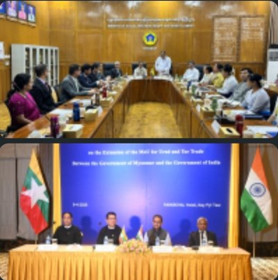 म्यांमार के राष्ट्रपति के शपथ ग्रहण समारोह में कीर्तिवर्धन ने लिया हिस्सा