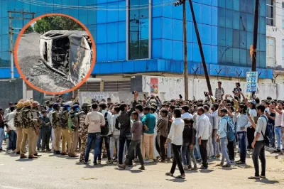 नोएडा मामला : ₹20,000 सैलरी वाले फर्जी मैसेज से भड़का मजदूरों का प्रदर्शन