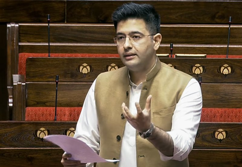 आप  के राज्यसभा सांसद राघव चड्ढा को केंद्र सरकार ने प्रदान की जेड सुरक्षा