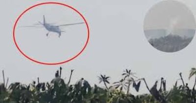 छत्तीसगढ़ विमान हादसा: जशपुर में पहाड़ से टकराया चार्टर्ड जेट, दो की मौत