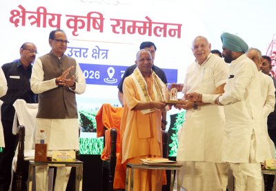 किसानों को मिल रहा वैज्ञानिकों के साथ का लाभ, कृषि उत्पादन के क्षेत्र में उल्लेखनीय प्रगति: सीएम योगी