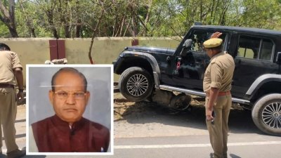 थार की टक्कर से स्कूटी सवार रिटायर्ड असिस्टेंट रजिस्ट्रार की मौत का मामला