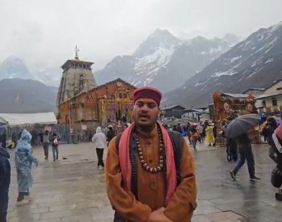 केदारनाथ धाम में उमड़ा श्रद्धालुओं का सैलाब, तीन दिन में 1.10 लाख भक्तों ने किए बाबा केदार के दर्शन