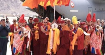 Leh Welcomes Sacred Buddha Relics in Historic Spiritual Gathering