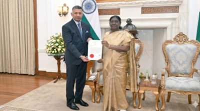 Vikram Doraiswami Presents Credentials to President Murmu as India’s Envoy to China