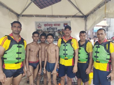 कांवड़ मेले में SDRF की मुस्तैदी: 21 कांवड़ियों को डूबने से बचाया, घाटों पर लगातार निगरानी