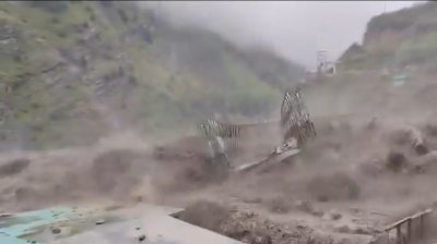 Uttarakhand Deluge Tears Down Niti Valley Bridge