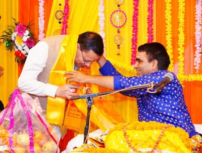 डिफेंस कॉलोनी में शिवमहापुराण कथा में शामिल हुए मुख्यमंत्री धामी, प्रदेश की सुख-समृद्धि की कामना