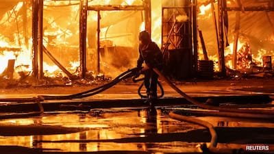 Russia Strikes Mittal’s Steel Plant as Ukraine Escalates Drone War