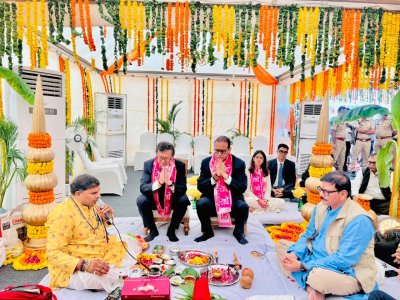 Japanese guests receive a grand welcome in Jewar, marking the beginning of a new chapter in India-Japan relations