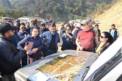 उत्तराखंड : मनसा देवी की भूस्खलन प्रभावित पहाड़ियों का अध्ययन