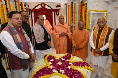 हरिद्वार में स्वामी सत्यमित्रानंद गिरि की समाधि मूर्ति का अनावरण, संत–सत्ता–संस्कृति का संगम