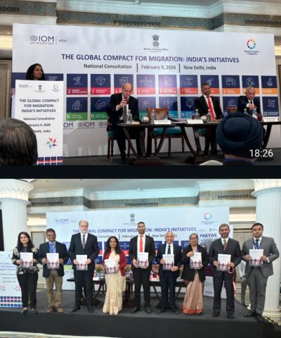 सुरक्षित माइग्रेशन को बढ़ावा देने के लिए मिलकर काम कर रहे विदेश मंत्रालय और आईओएम