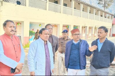 शिक्षा मंत्री डॉ रावत ने किया डायट भीमताल का औचक निरीक्षण