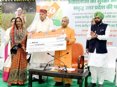 अन्नदाता किसानों के साथ खड़ी रहेगी डबल इंजन सरकार: मुख्यमंत्री