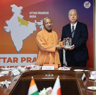 CM Yogi held an important meeting with Konoike Transport, invited them to invest in Uttar Pradesh