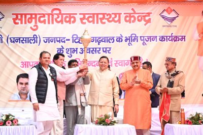 Uttrakhand: CM ने घनसाली में किया 41.21 करोड़ की योजनाओं का लोकार्पण व शिलान्यास‘