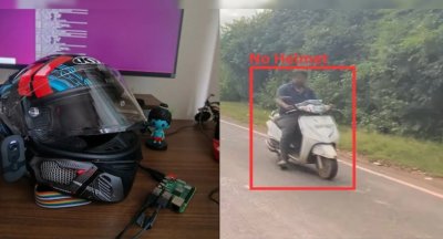 Bengaluru Tech Professional Builds AI-Powered Helmet to Detect and Report Traffic Rule Violations