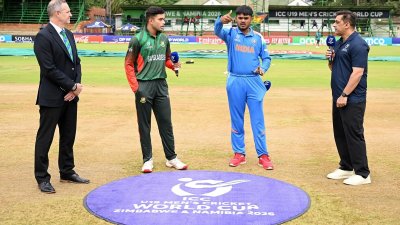 Tension Visible on Field as India, Bangladesh U-19 Captains Skip Handshake at World Cup Toss