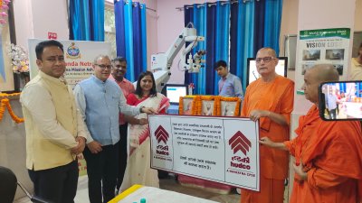 HUDCO Boosts Advanced Eye Care at Vivekananda Netralaya with New Surgical Systems