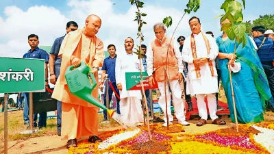 योगी सरकार जनसहभागिता से मनाएगी ‘हरियाली का उत्सव’