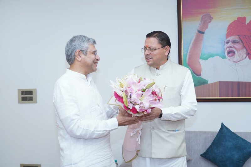उत्तराखंड को रेल कनेक्टिविटी की सौगात! सीएम धामी ने रेल मंत्री के सामने रखे बड़े प्रस्ताव