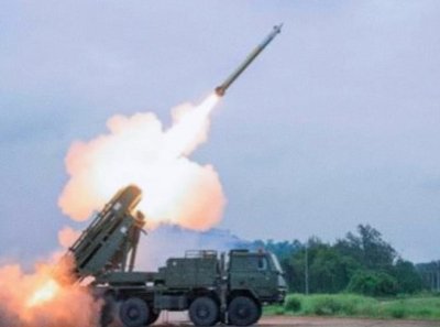 DRDO Successfully Tests Long-Range Guided Pinaka Rocket