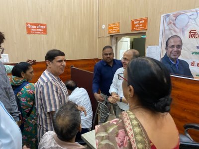 रुड़की में सेवा सप्ताह के तहत निशुल्क स्वास्थ्य शिविर, बड़ी संख्या में लोगों ने उठाया लाभ