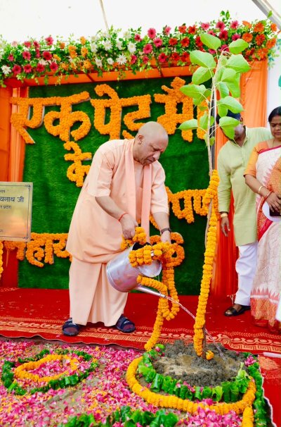 वनों से ही नदियां रहेंगी सदानीरा: मुख्यमंत्री योगी