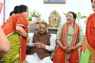 हरेला पर कुर्मांचल सांस्कृतिक कल्याण परिषद ने गणेश जोशी को दी शुभकामनाएं