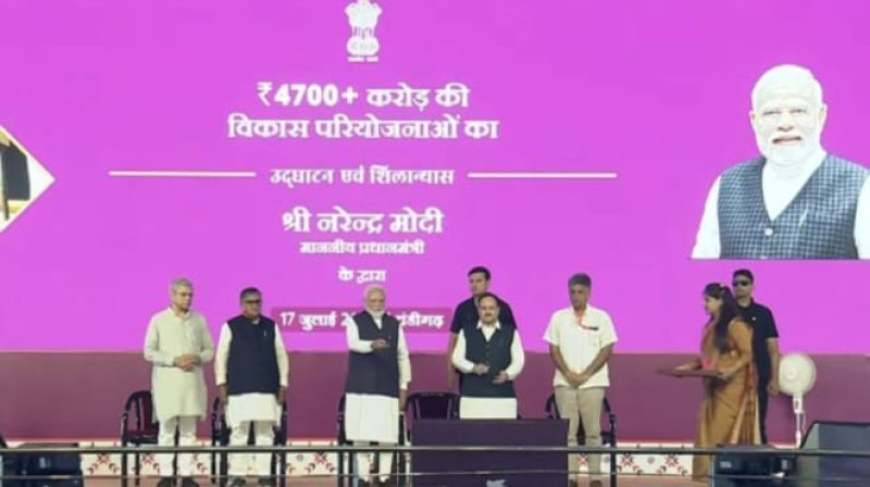 PM Modi Unveils ₹4,700 Crore Development Push for Chandigarh