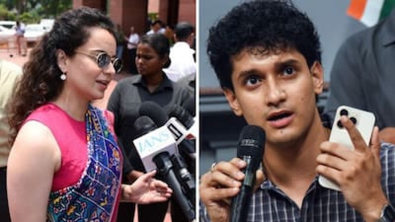 Kangana Ranaut, CJP Spokesperson Saurav Das Trade Sharp Remarks Over NEET Protest Row
