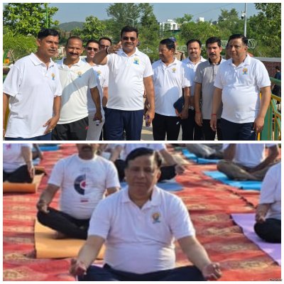 उत्तराखंड : प्रकृति की गोद में योग का संदेश, सिटी फॉरेस्ट पार्क में 1000+ लोगों ने किया अभ्यास