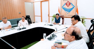 केदारनाथ-हेमकुंट रोपवे प्रोजेक्ट में तेजी, मुख्य सचिव आनंद बर्द्धन ने दिए समयबद्ध कार्य पूरे करने के निर्देश