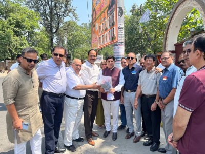 उत्तराखंड : रुड़की बोट क्लब में लगा रोटरी व्हील, समाज सेवा और जनभागीदारी का दिया संदेश