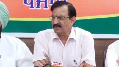 भाजपा ने भगवंत मान की प्रेस कॉन्फ्रेंस पर उठाए सवाल, अनिल सरीन बोले- ‘मास्क थ्योरी’ पर जनता को भरोसा नहीं