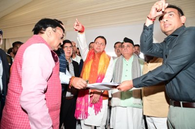 उत्तराखंड : अमित शाह के हरिद्वार दौरे की तैयारियों का मुख्यमंत्री धामी ने किया स्थलीय निरीक्षण