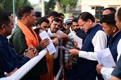 ‘मुख्य सेवक संवाद’ में सीएम धामी ने सुनी जनसमस्याएं, अधिकारियों को दिए त्वरित समाधान के निर्देश