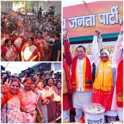 जीत ने गंगोत्री से गंगासागर तक भारत को भगवामय किया : Dhami