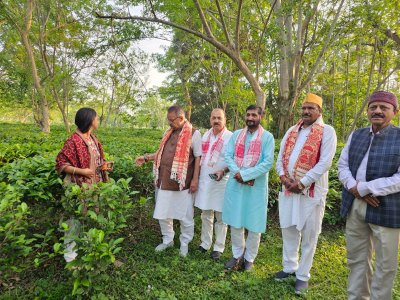 असम के चाय बागानों का अध्ययन कर उत्तराखण्ड में चाय उत्पादन को नई दिशा देंगे : गणेश जोशी