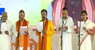 Bihar Cabinet Expanded as New Ministers Take Oath