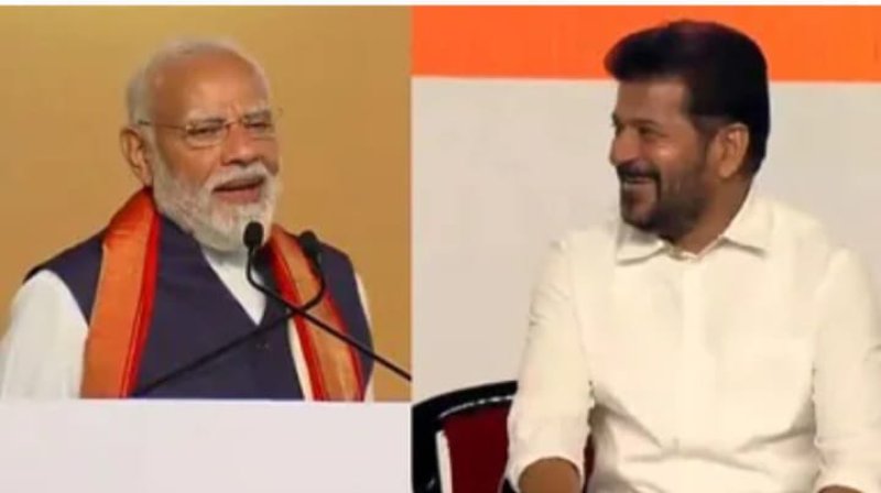 Modi’s Remark to Revanth Reddy Sparks Political Buzz