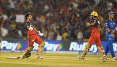 RCB Seal Thrilling Win to End MI’s Playoff Hopes